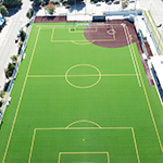Turf has been replaced and is ready to go!